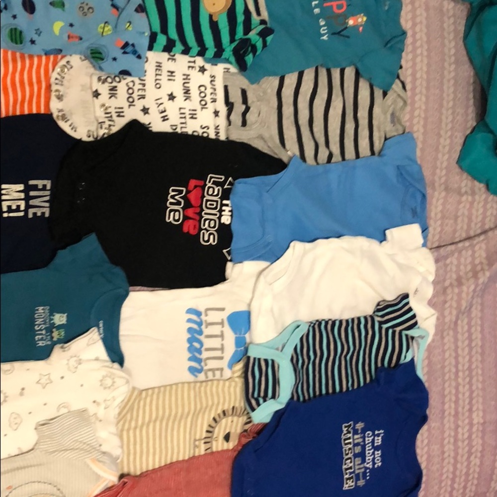 Baby boy bundle onesies